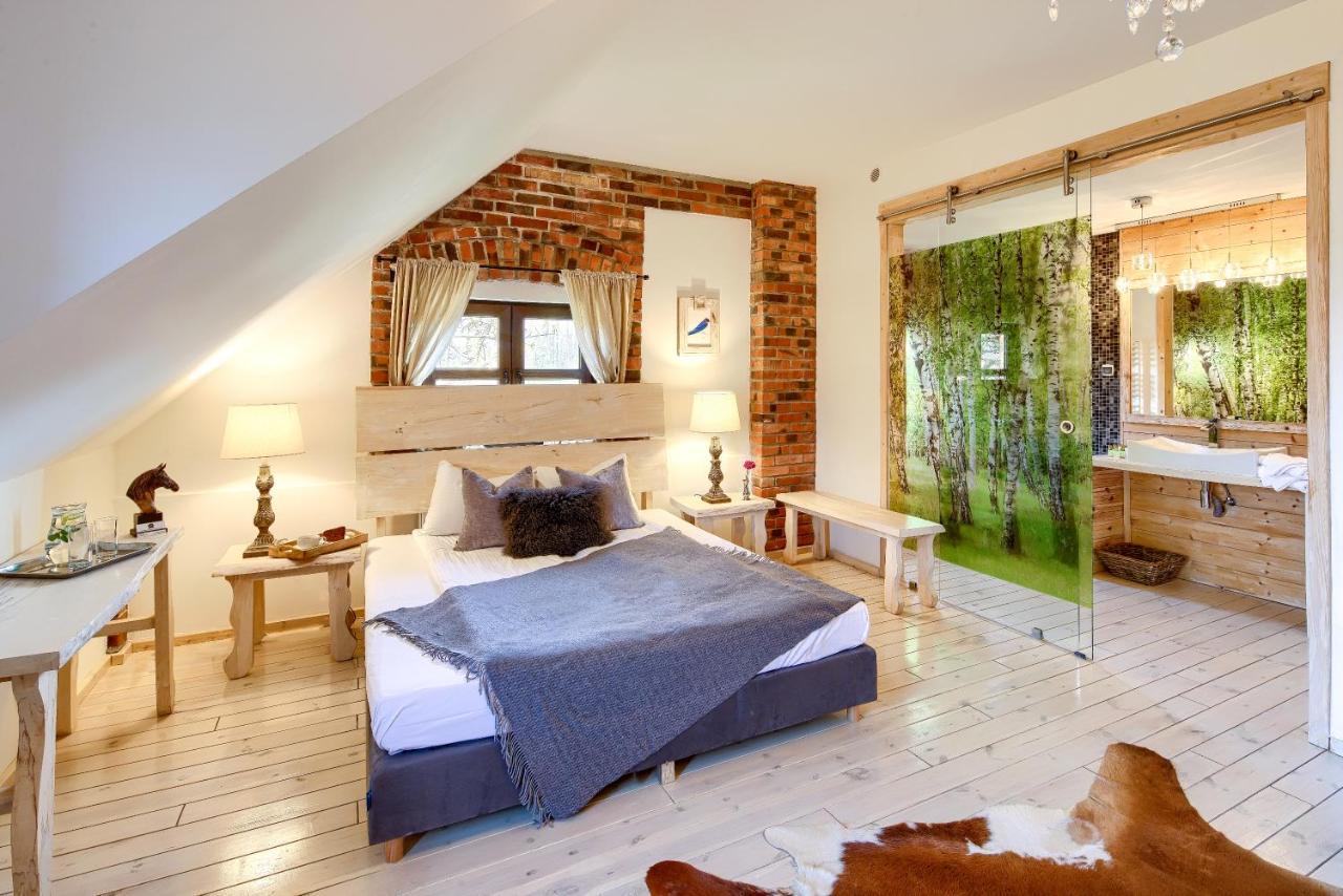 Folwark Bialych Bocianow Guest House Kamionka  Luaran gambar